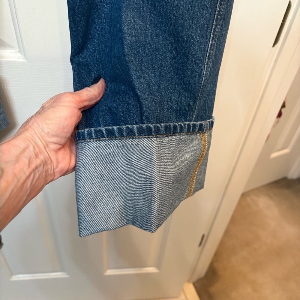 Women's Flat Blue Starch Jeans sz 24 - Picture 10 of 12
